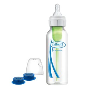 Dr. Brown'ss Standartinis buteliukas 250ml su specialia maitinimo sistema kūdikiams, kurių lūpos ar gomurio skilimas