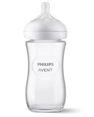 AVENT Responsive Natūralaus stiklo buteliukas 240 ml, SCY933/01
