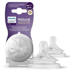 AVENT jautrus čiulptukas Natural slow 2 (0+), SCY962/02