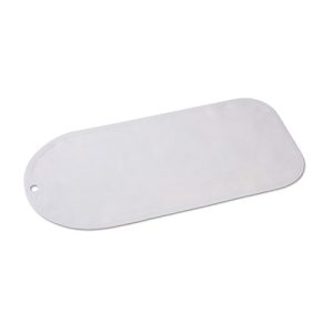 BABYONO Neslystantis kilimėlis 55x35 cm pilkas