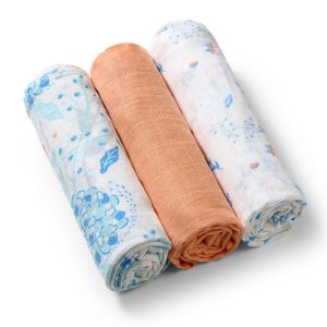 BABYONO Itin minkštos muslininės sauskelnės
