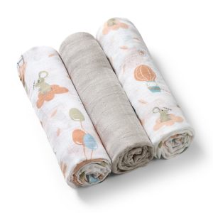 BABYONO Natūralaus bambuko pluošto sauskelnės NATURAL BAMBOO