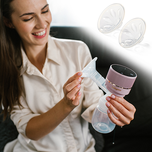 BABYONO PICO elektrinis krūties siurblys (296 įklotai NEMOKAMAI) - Image 2