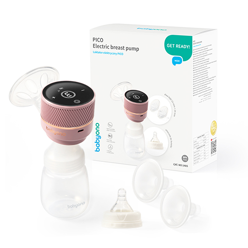 BABYONO PICO elektrinis krūties siurblys (296 įklotai NEMOKAMAI) - Image 4