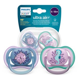 AVENT ​​​​Ultra Air čiulptukas 6-18m jūrų arkliukas/žuvis, SCF085/61