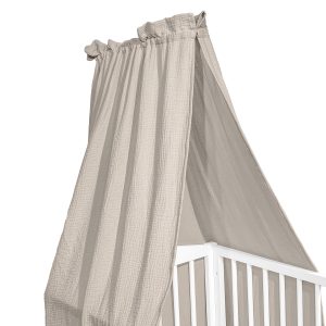 ALBERO MIO Baldakimas Cotton spalva CC2 smėlio spalvos – kūdikių prekė
