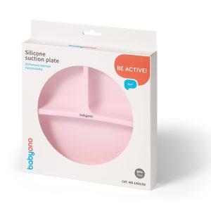 BABYONO Silikoninė lėkštė su siurbtuku