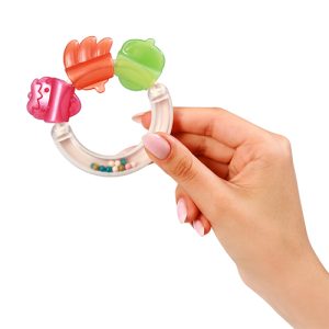 BABYONO Barškutis su kramtuku