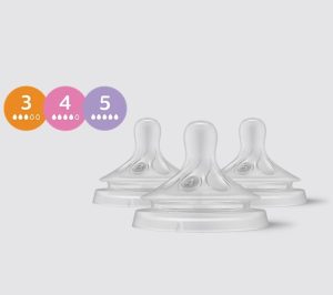 AVENT natūraliai reaguojančių čiulptukų rinkinys 1m+, 3m+, 6m+, SCY960/03 – kūdikių prekė