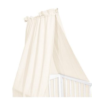 ALBERO MIO Baldakimas Cotton spalva CC0 vanilė – kūdikių prekė