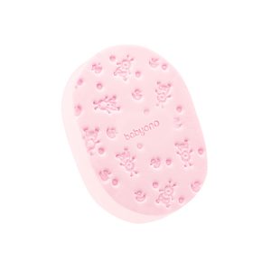 BABYONO Vonios kempinė vaikams ir kūdikiams, rožinė