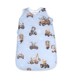 ALBERO MIO miegmaišis S (1,5 TOG) C013 Little Drivers World – kūdikių prekė