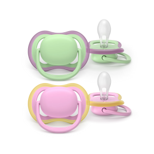 AVENT Ultra Air Pacifier 6-18m mėtinė / rožinė, SCF087/12