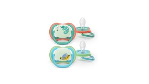 AVENT Ultra naktinis oro čiulptukas 6-18m 2 vnt. chameleonas/beždžionė, SCF376/28