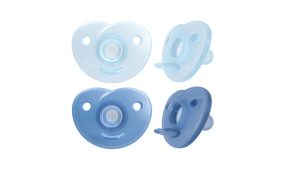 AVENT Soothie čiulptukas 0-6m 2 vnt. mėlyna, SCF099/26
