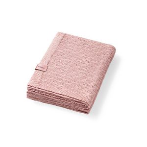 BABYONO Rožinė bambuko antklodė
