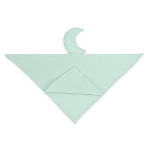 ALBERO MIO Muslin vystyklai ir mielas žaislas WM446 Mint