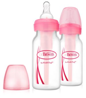 Dr. Brown'ss Standartinis buteliukas 250ml OPTIONS 2 pak. rožinė