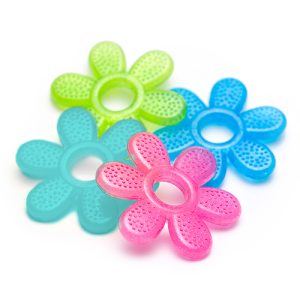 BABYONO Gelinis kramtukas gėlės