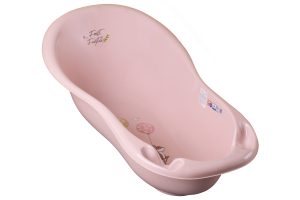 TEGA Vaikiška vonia 102 cm LUX FOREST STORY rožinė