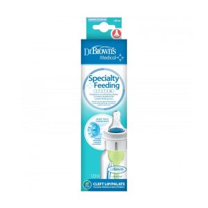 Dr. Brown'ss Specialios maitinimo sistemos buteliukas 120ml su maitinimo sistema lūpos ar gomurio skilimui