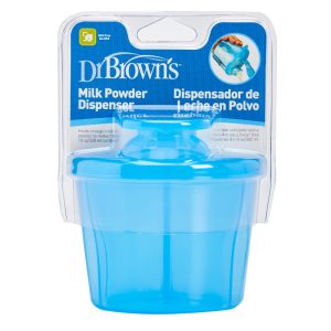 Dr. Brown'ss Blue pieno miltelių talpykla