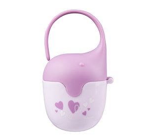 BABYONO Čiulptuko konteineris Purpurinis dramblys TAKE CARE