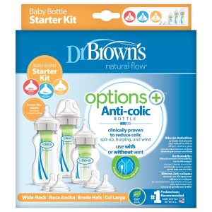 Dr. Brown'ss Plataus apžiojimo maitinimo rinkinys OPTIONS PLUS SMALL