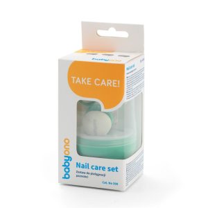 BABYONO Nagų priežiūros rinkinys vaikams ir kūdikiams MINT TAKE CARE