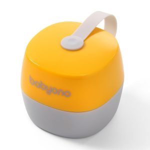 BABYONO NATURAL NURSING čiulptuko konteineris geltonas