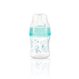 BABYONO Plačios burnos buteliukas nuo pilvo dieglių 120 ml MINT TAKE CARE