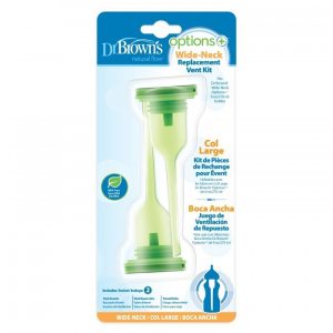 Dr. Brown'ss Atsarginių dalių rinkinys plataus kaklo buteliukui 270 ml OPTIONS+