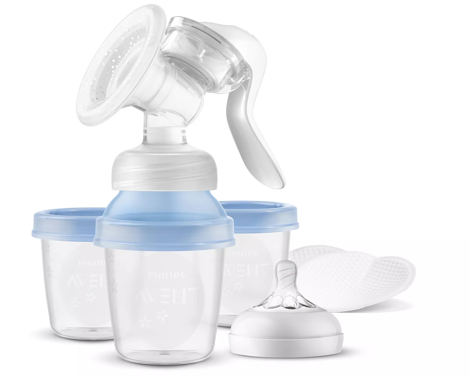 AVENT Pagrindinis rankinis pientraukis, SCF430/13