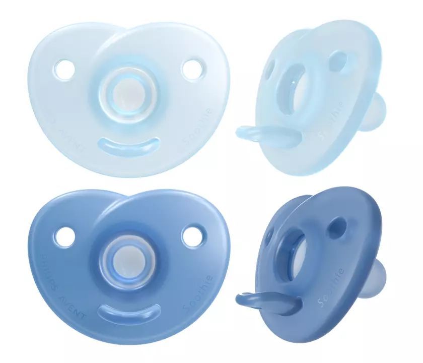 AVENT CURVED SOOTHIE BOY čiulptukas 0-6m, SCF099/21 - Image 3