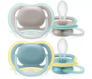 AVENT STHR AIR 18+ čiulptukas pilkas/mėlynas, SCF349/01