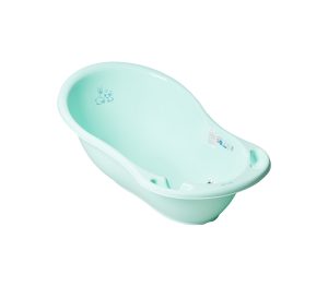 TEGA Vonia 86 cm BUNNY su kanalizacija žalia