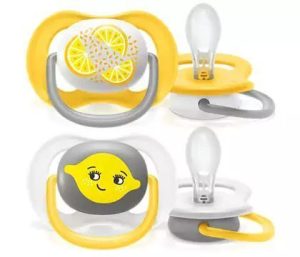 AVENT Ultra Air Soother Lemon 6-18m mišinys, SCF080/18