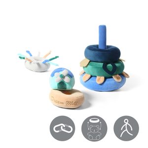 BABYONO Lavinantis žaislas DREAM MILL mėlynas**