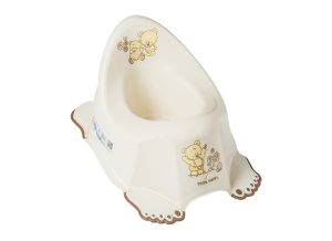 TEGA Neslystantis puodukas BEAR, smėlio spalvos