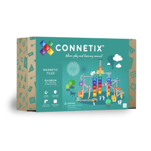 CONNETIX Rainbow magnetinis konstruktorius Ball Run Pack 92 pc