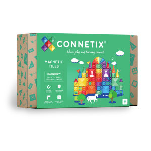 CONNETIX Rainbow magnetinis konstruktorius Creative Pack 102 pc