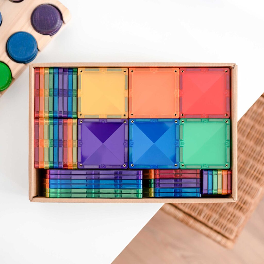 CONNETIX Rainbow magnetinis konstruktorius Creative Pack 102 pc - Image 3