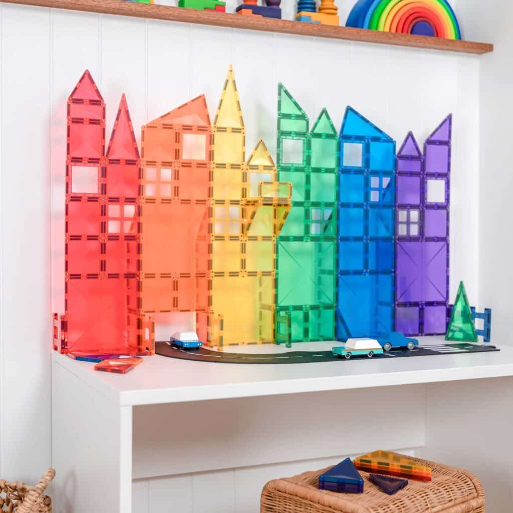 CONNETIX Rainbow magnetinis konstruktorius Creative Pack 102 pc - Image 2