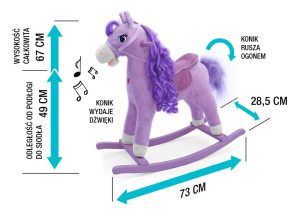 MILLY MALLY Arklio PRINCESSĖ Violetinė