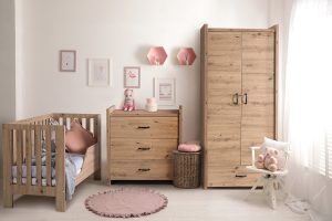 KLUPŚ AMELIA II lova, ąžuolinė, 120x60