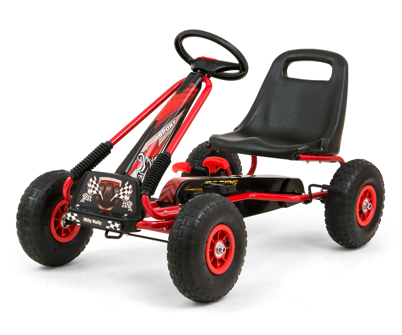 MILLY MALLY Pedalinis gokartas Thor Red – kūdikių prekė
