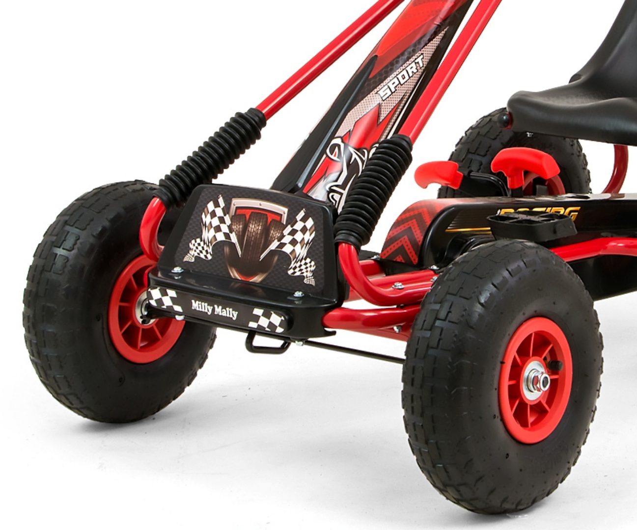 MILLY MALLY Pedalinis gokartas Thor Red – kūdikių prekė