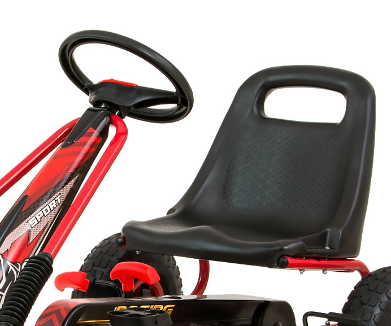 MILLY MALLY Pedalinis gokartas Thor Red – kūdikių prekė
