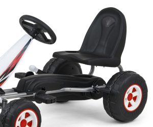 MILLY MALLY Viper White Pedal Go Kart