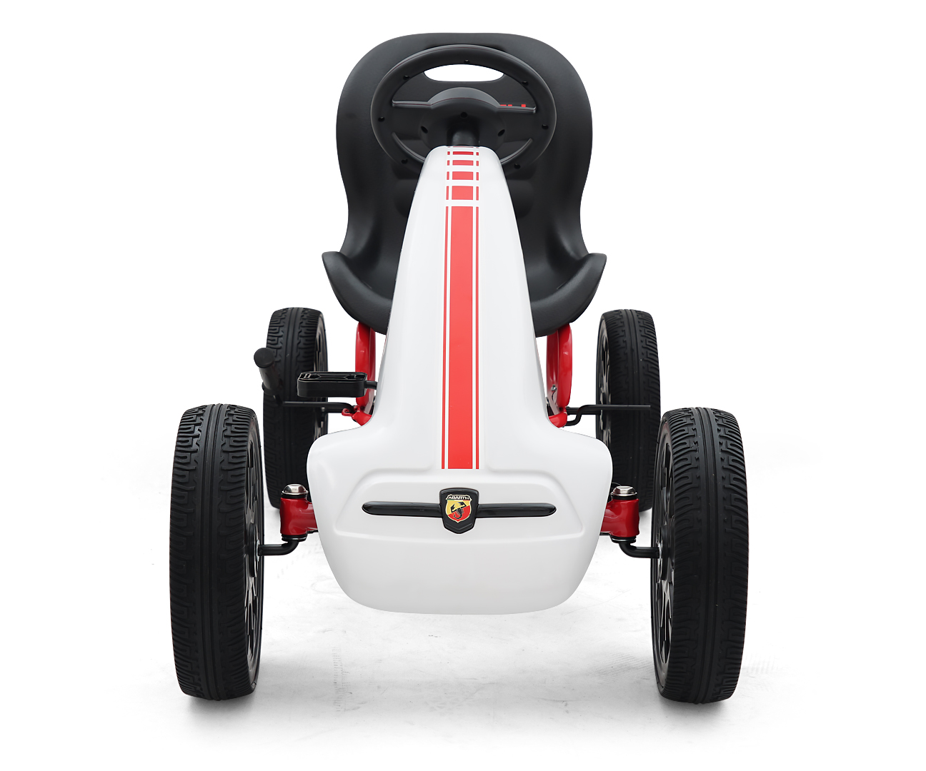MILLY MALLY Abarth White pedalinis gokartas – kūdikių prekė